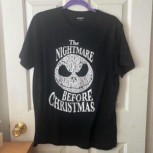 Disney’s The Nightmare Before Christmas Jack Skellington Tim Burton T-Shirt